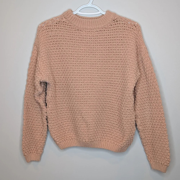 Universal Threads Knit Peach Sweater Women Small - Picture 2 of 10